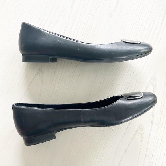 Lauren Ralph Lauren Carmen Slip On Flats Black size 8 - Picture 5 of 14